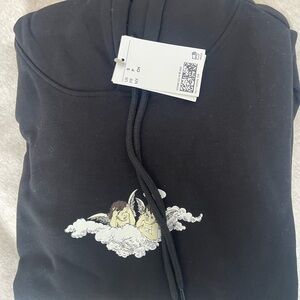 NWT - H&M Angels Graphic Hoodie - Size Small